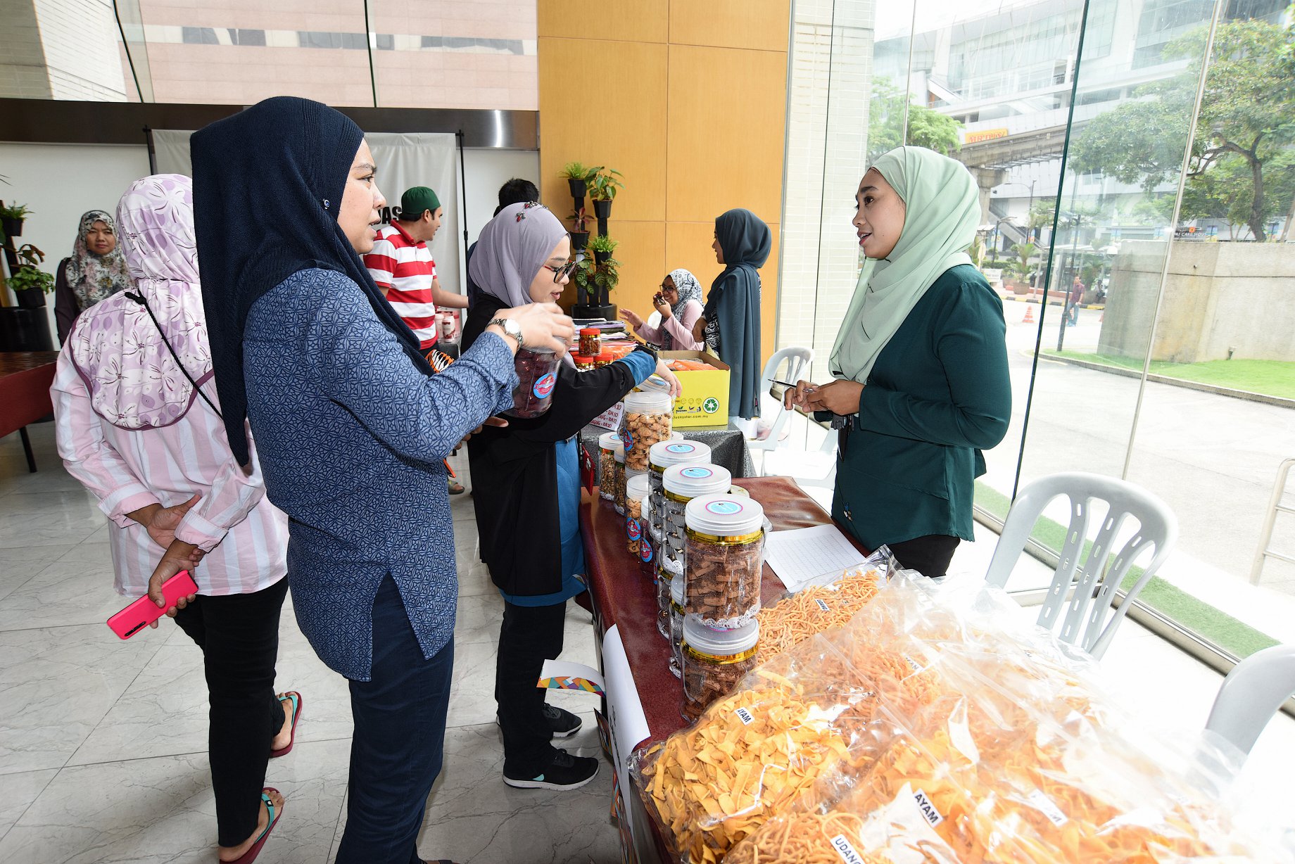 Bazar Ramadhan di Menara SME Bank 2019