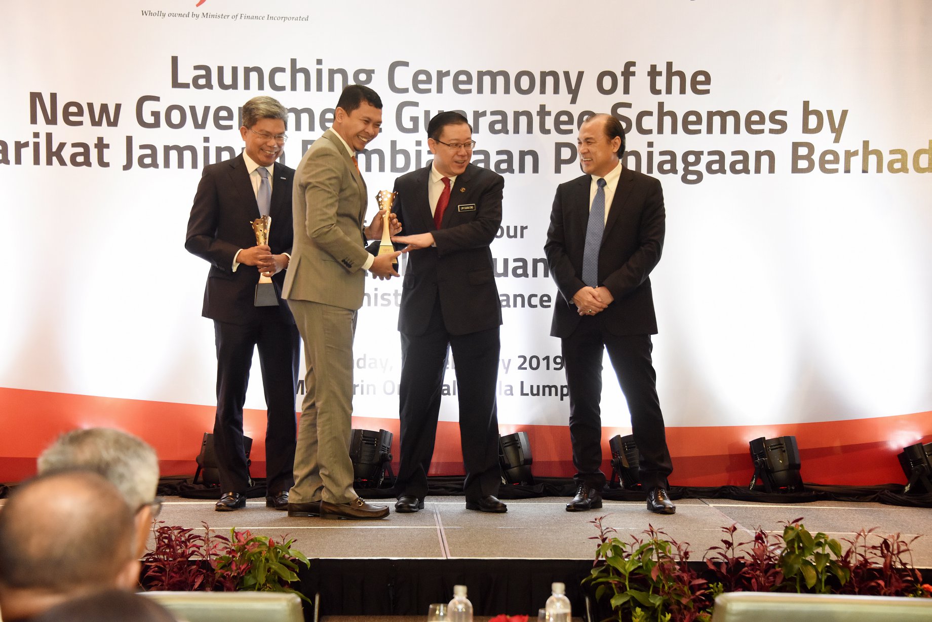 Launching Ceremony of New Government Guarantee Schemes for SMEs & Top Performance Award by SJPP