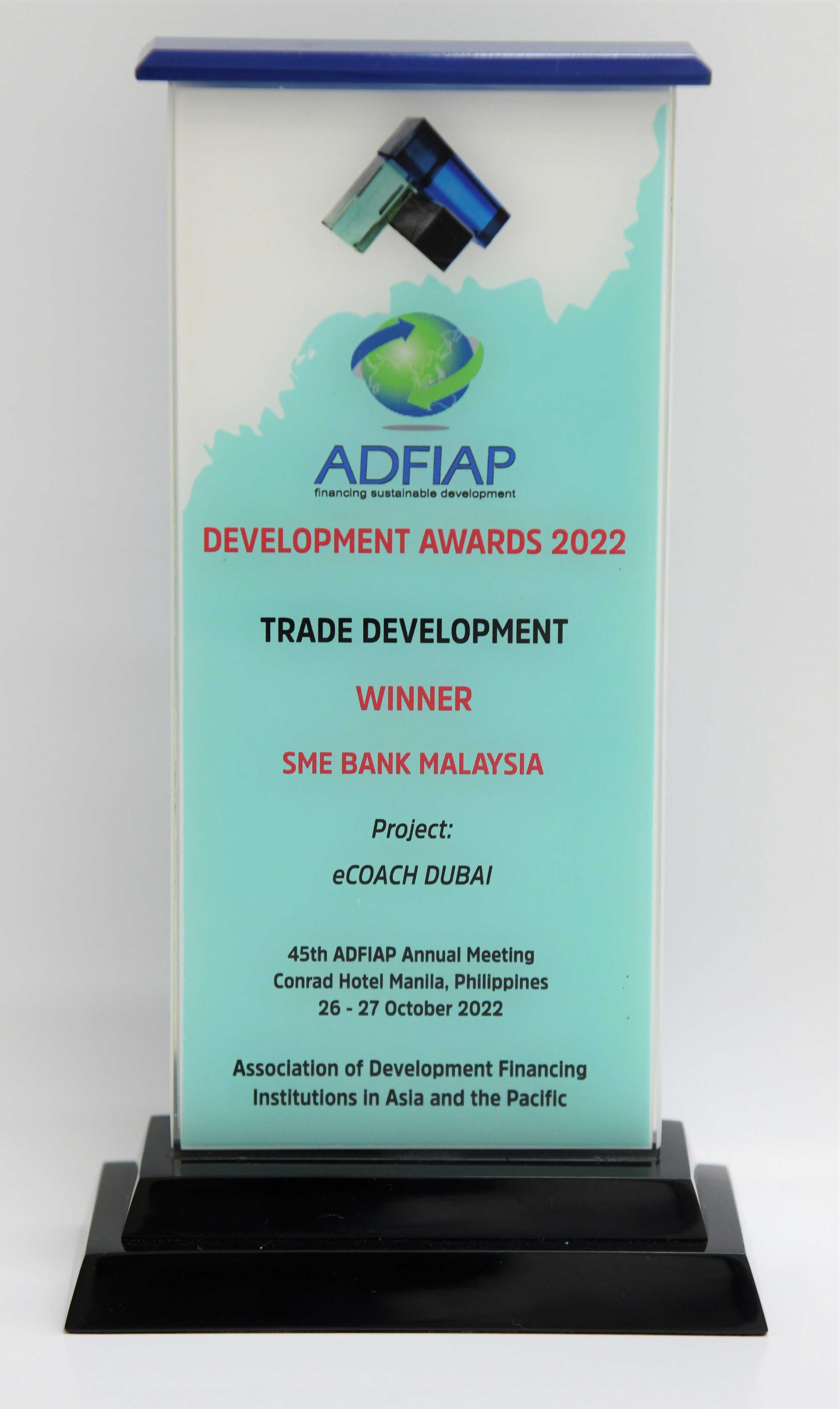 ADFIAP Awards 2022 - Trade Development Category