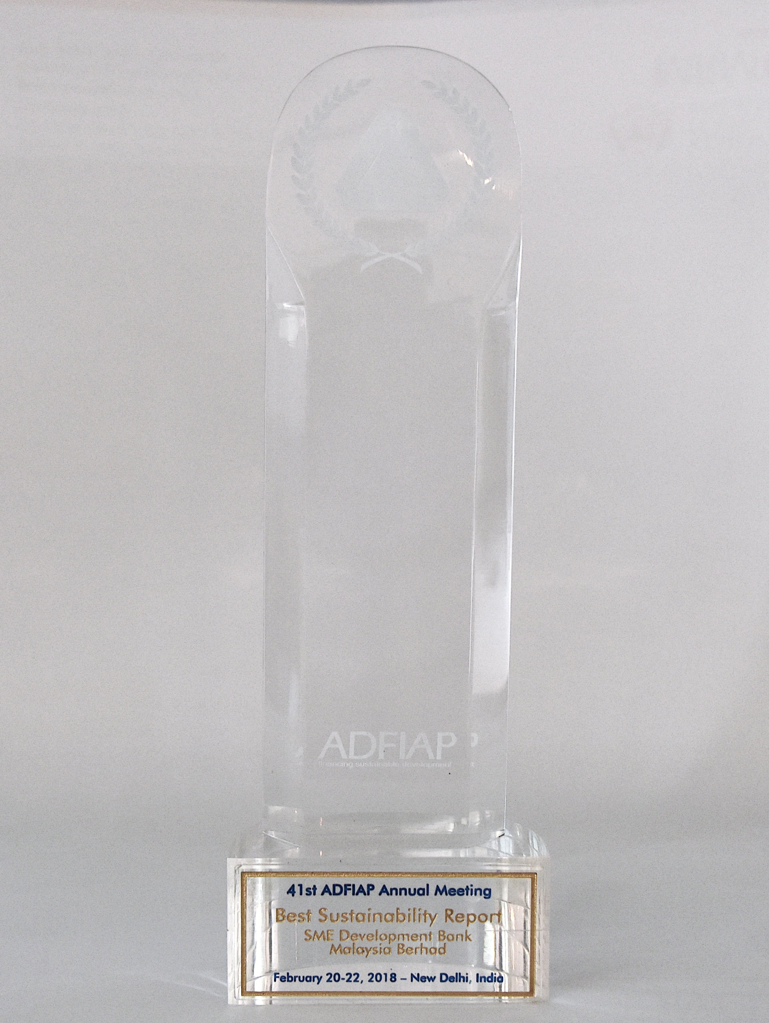 ADFIAP Awards 2018 - Best Sustainability Report