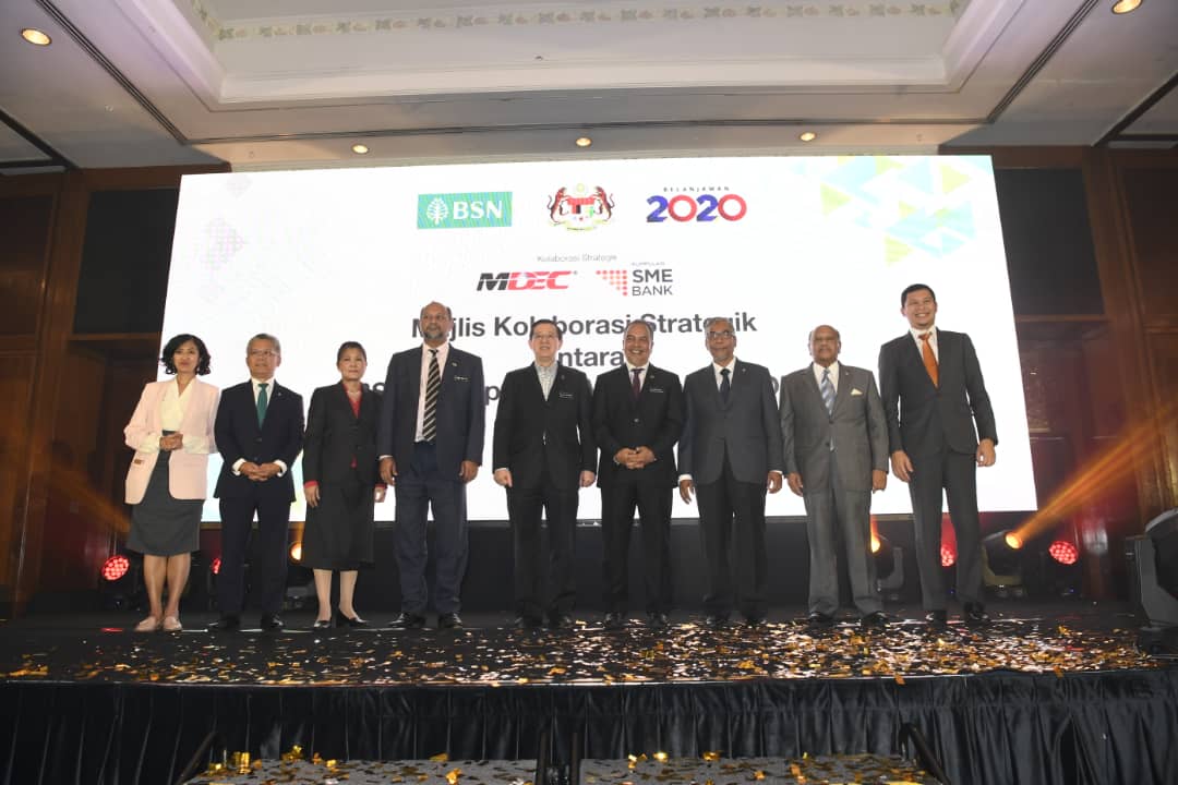Majlis Kolaborasi Strategik antara BSN, Kumpulan SME Bank & MDEC