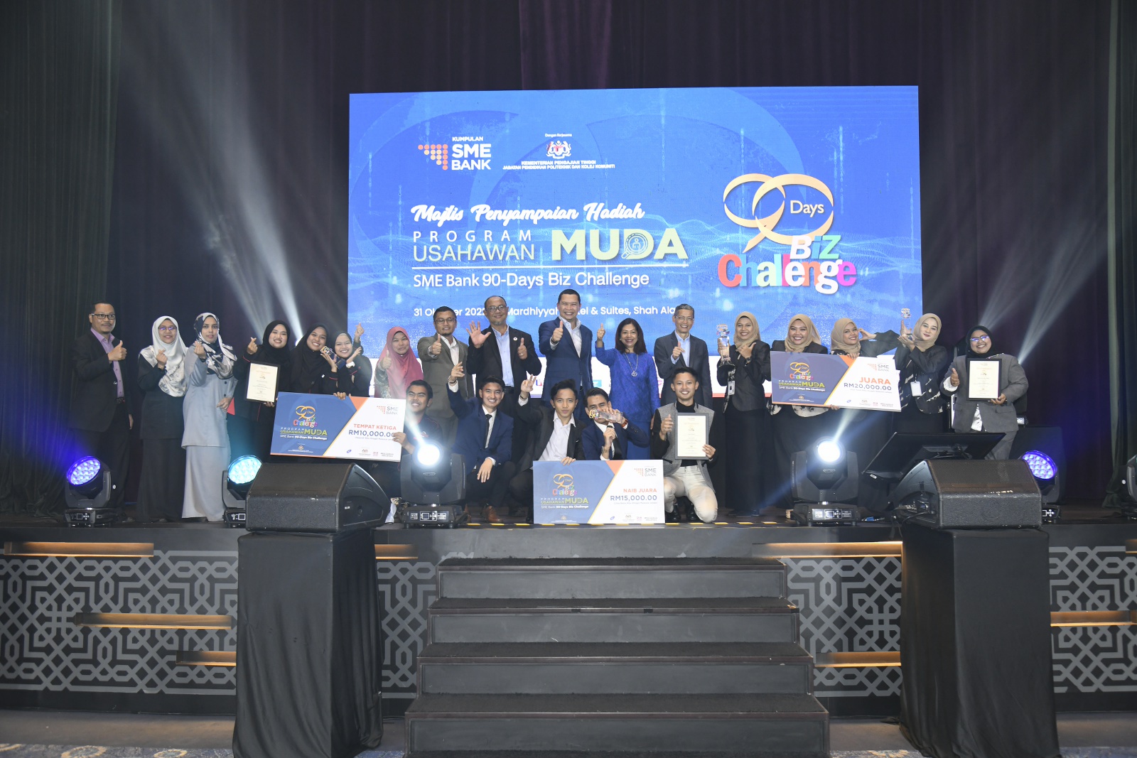 Majlis Penyampaian Hadiah SME Bank 90Days Biz Challenge 2022