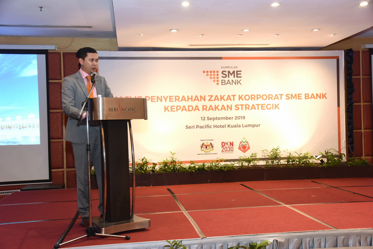 Majlis Penyerahan Zakat Korporat SME Bank kepada Rakan Strategik 2019