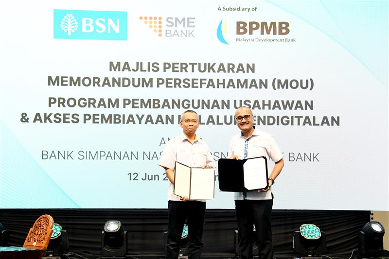 SME Bank and BSN Forge Strategic Partnership to Spark Innovative Growth For Malaysian Entrepreneurs